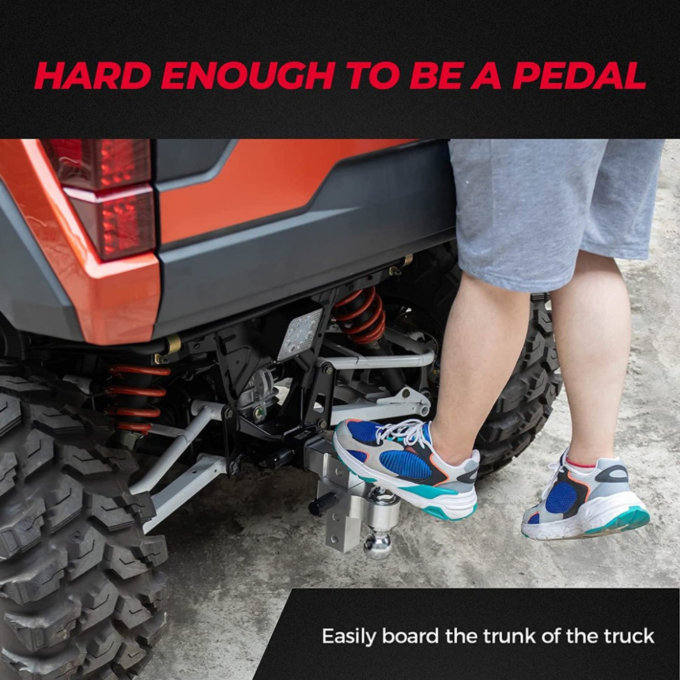 Многоуровневый фаркоп для квадроцикла, UTV, авто Kemimoto 2" B1101-00302SL B1101-00302SL