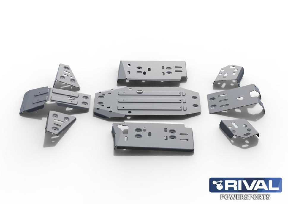 Комплект защиты днища ATV Х6 (2011-) (7частей) 444.6810.2