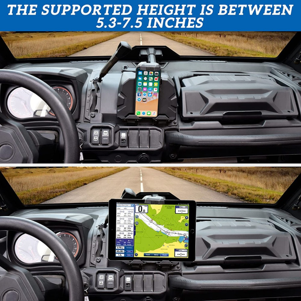 Бардачек с держателем планшета /навигатора Can-Am Defender /Traxter Kemimoto PHG5 PHG5