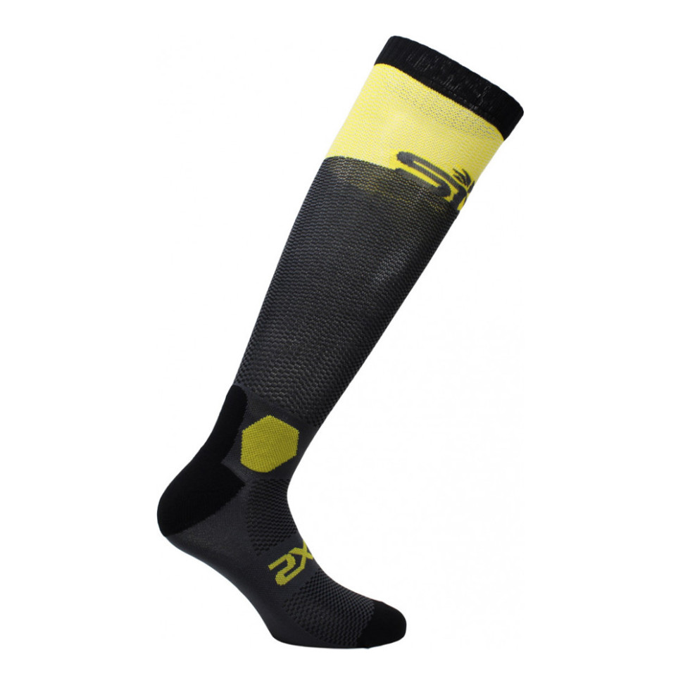 Носки SIXS LONG RACING (Dark Grey Yelow Tour) размер 40-43 LORA-II-GRGI