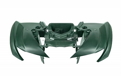 Крыло заднее зеленое глянцевое Yamaha Grizzly 700 3B4-W2161-00-00 3B4-W2161-00-00