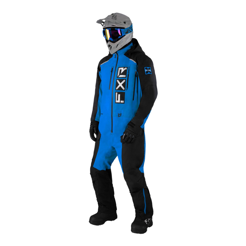 Комбинезон мужской FXR Recruit (Black Blue) F.A.S.T. с утеплителем  232813-1040-07 Размер M