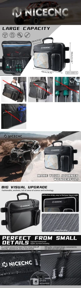 Сумка потолочная Niche для Can-Am Maverick X3 82A1059016