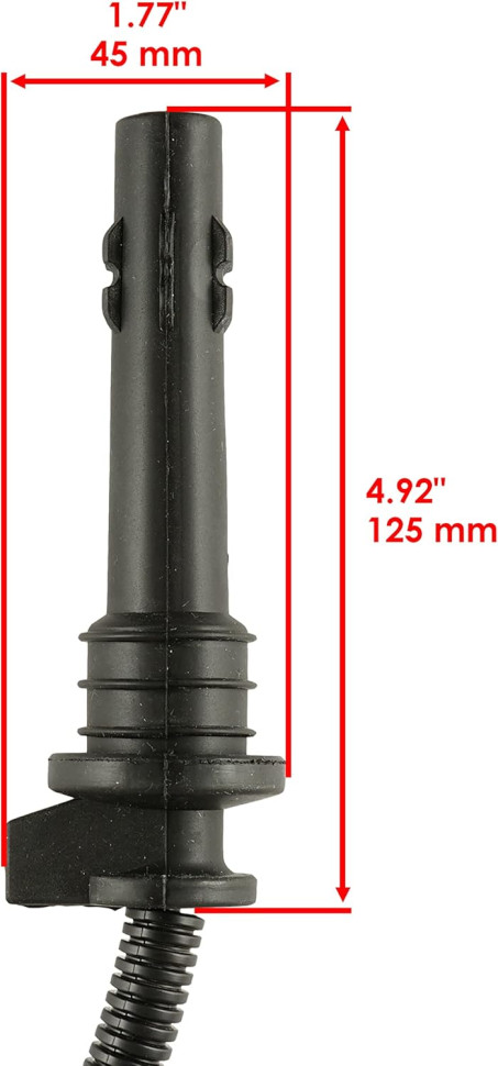 Бронепровод (1 шт) для квадроцикла Polaris RZR 900 / 1000 / Turbo / RS1 / ACE 2014-2023 4014295; RM07102; 4014295N