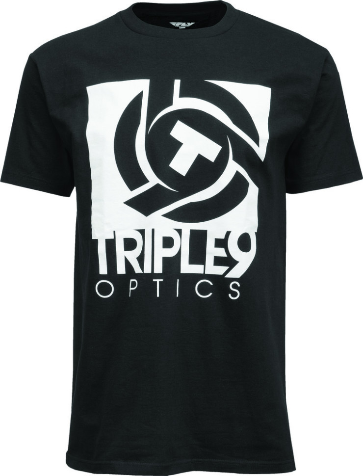 Футболка TRIPLE 9 logo tee черная 37-2722 Размер 2XL