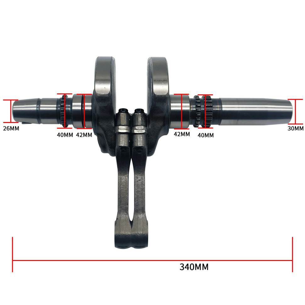 Коленвал в сборе UTV и квадроцикла Can-am Defender/Traxter/Maverick/Commander 1000 420219665 / 420219745 / 420219746 420219865N