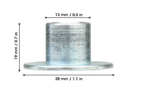 Комплект втулок задних рычагов на сторону Kemimoto для Polaris RZR 800 50-1116 / 50-1144  B0201-00101