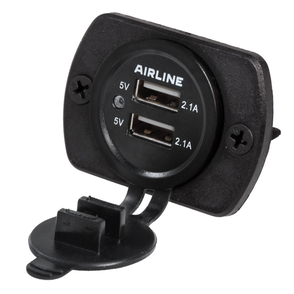 Розетка USB встраиваемая ACS-2U-02