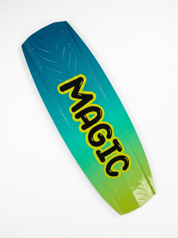 Вейкборд Iboard Magic голубой/желтый 144см + крепления 37-45 Iboard-cya-yel