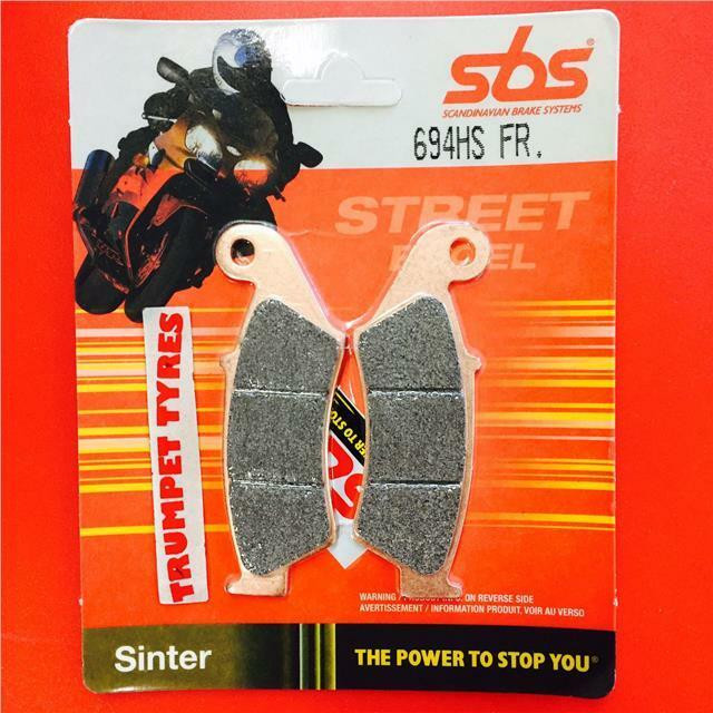 Тормозные колодки SBS, передние Sinter 694HS 694hs