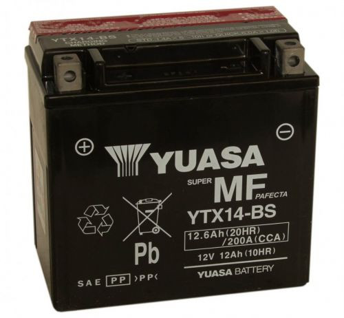 Аккумулятор Yuasa YTX14-BS