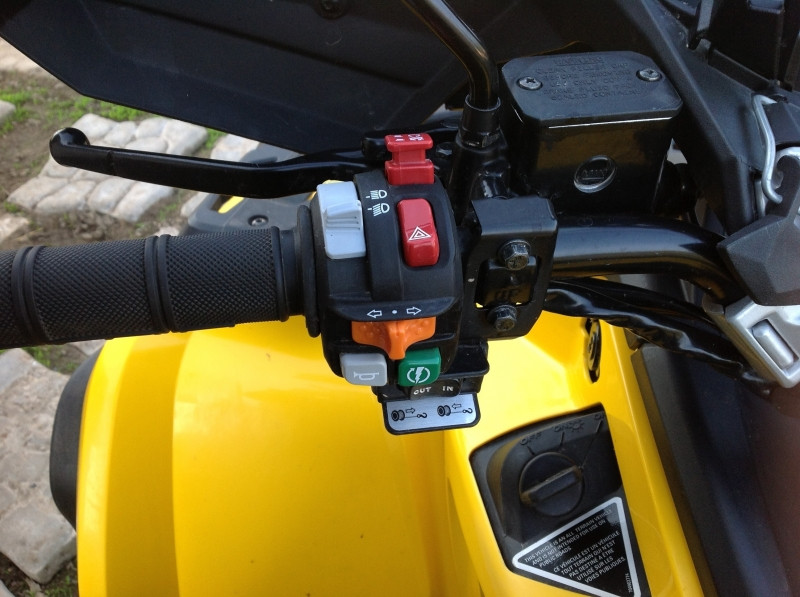 Пульт управления левый (Европа) с переключателем поворотников BRP G1 G2 710001922 710002749 710002963 710004040 710003037