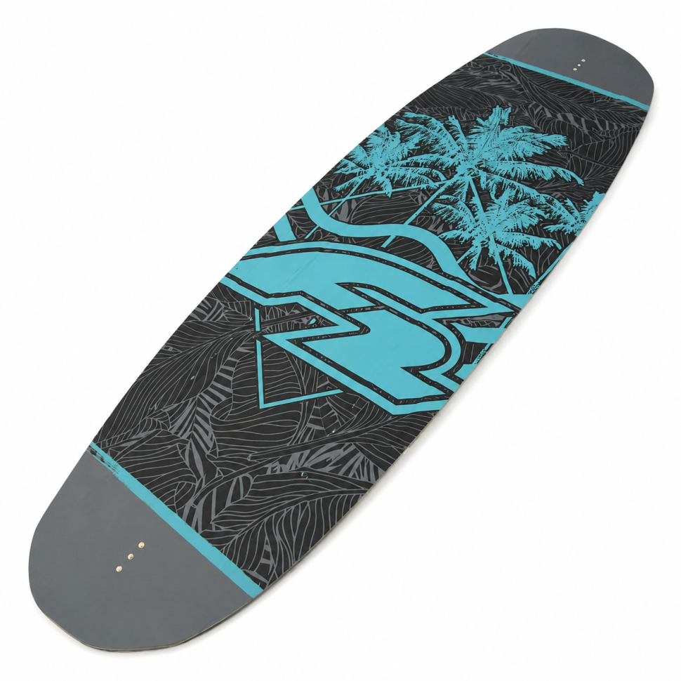 Вейкборд Iboard F2Coast голубой/серый 142см 2киля + крепления 37-45 F2Coast-cya-gre