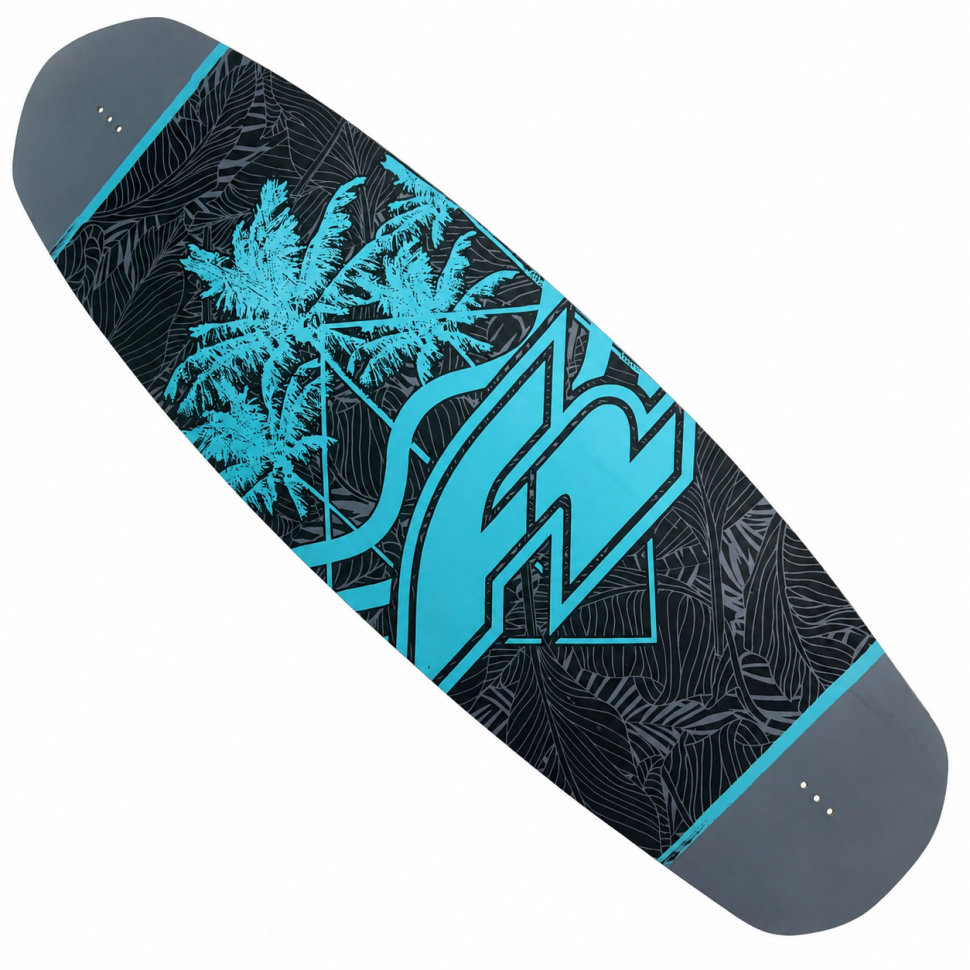 Вейкборд Iboard F2Coast голубой/серый 142см 2киля + крепления 37-45 F2Coast-cya-gre