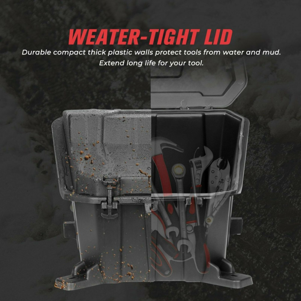 Кофр 65л для Polaris RZR 1000 /RZR 900 /RZR XP Turbo 2881193 Kemimoto B0113-06001BK B0113-06001BK