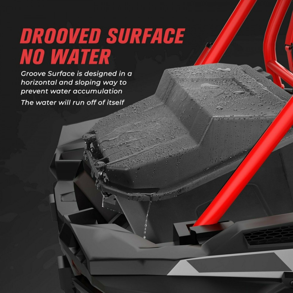 Кофр 65л для Polaris RZR 1000 /RZR 900 /RZR XP Turbo 2881193 Kemimoto B0113-06001BK B0113-06001BK