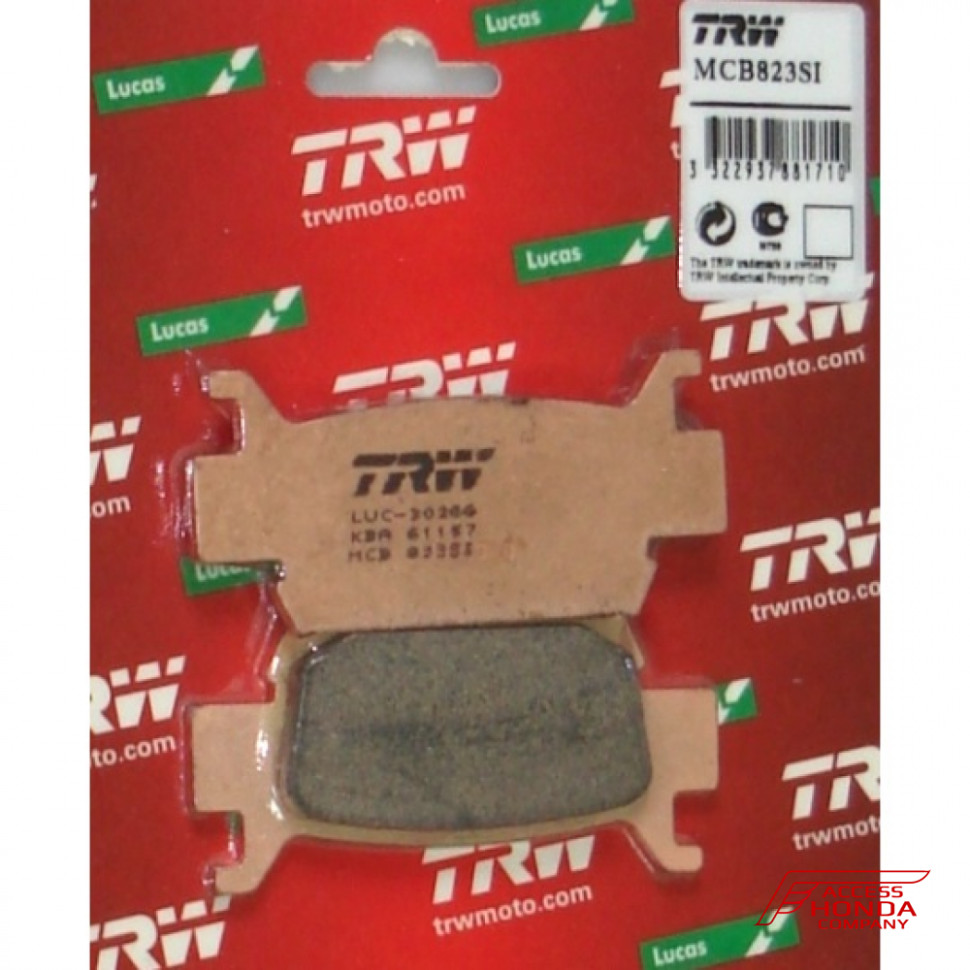 Тромозные колодки передние квадроцикла Honda TRX 680 500 MCB823SI  MCB823SI