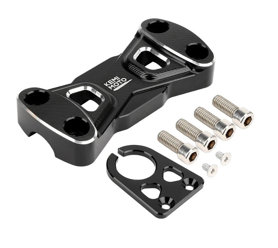 Усиленное крепление руля для Yamaha Raptor 700 2008+ 8K1-23814-00-00 95822-08030-00 B0118-0004-BK