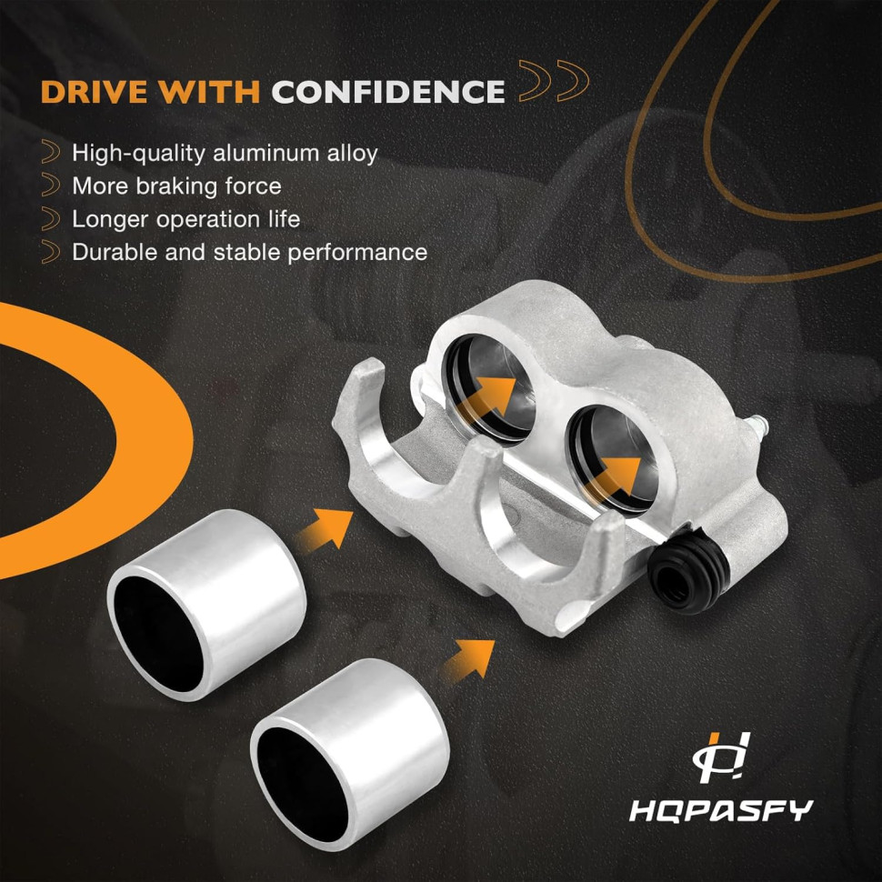 Суппорт тормозной передний левый для квадроциклов Polaris Ranger 1000 / RZR 1000 / General (2014-2026) 1913060 / 1912255 / 1912261 / 1911283 / 1912172 1913060N