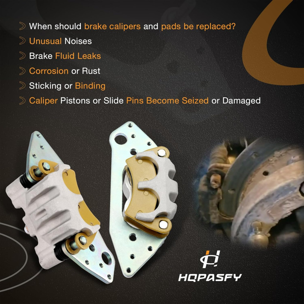 Суппорт тормозной передний левый для квадроциклов Polaris Ranger 1000 / RZR 1000 / General (2014-2026) 1913060 / 1912255 / 1912261 / 1911283 / 1912172 1913060N