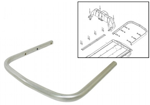 Бампер задний SPI для снегоходов Polaris 2633481-309 SM-12532