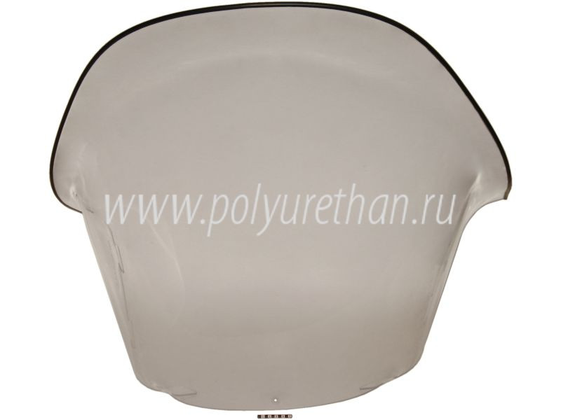 Стекло ветровое для снегохода Тайга Люкс (высота 61см, толщина 2мм, МПК) 50-44-424Pc