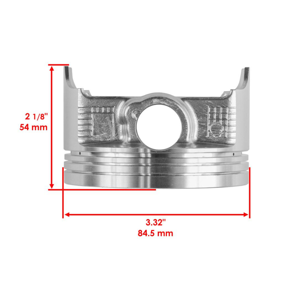 Цилиндр комплект Caltric для квадроцикла Kawasaki BRUTE FORCE KVF750 TERYX 750 11005-0592 11005-0593  13001-0718 13008-0042 13002-1060 92033-1207
