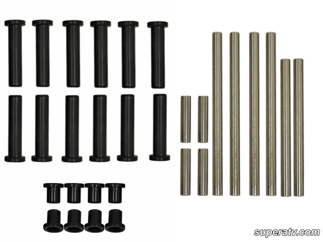 Усиленные втулки рычагов с металлическими пальцами Super ATV для Polaris RZR  RZR XP  RZR S AAB-P-RZR800-K1-003 AAB-P-RZR800-K1-001 СуперУсиленные