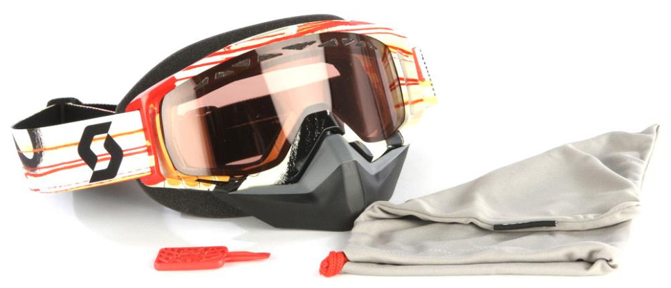 Очки Scott SCOTT TYRANT SNO-X GOGGLE (Цвет оранжевый, розовая линза) 51-1373