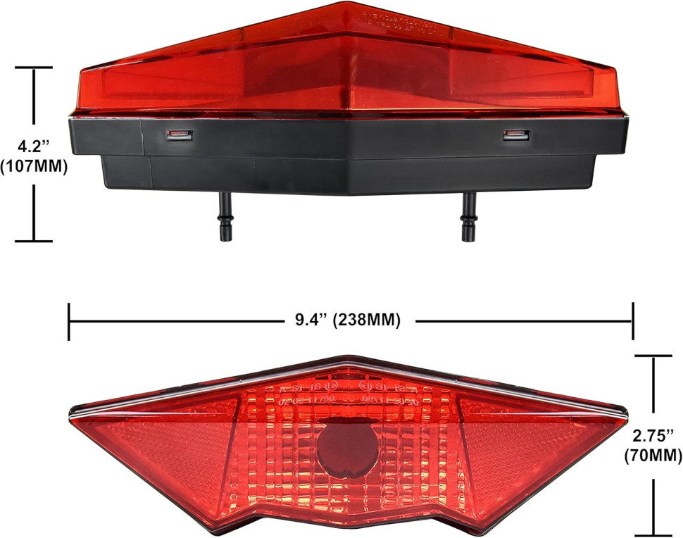 Корпус стоп сигнала для снегоходов Ski-Doo 520000587 520000579 710001203 SM-01500 / 54-1049 RiderLab