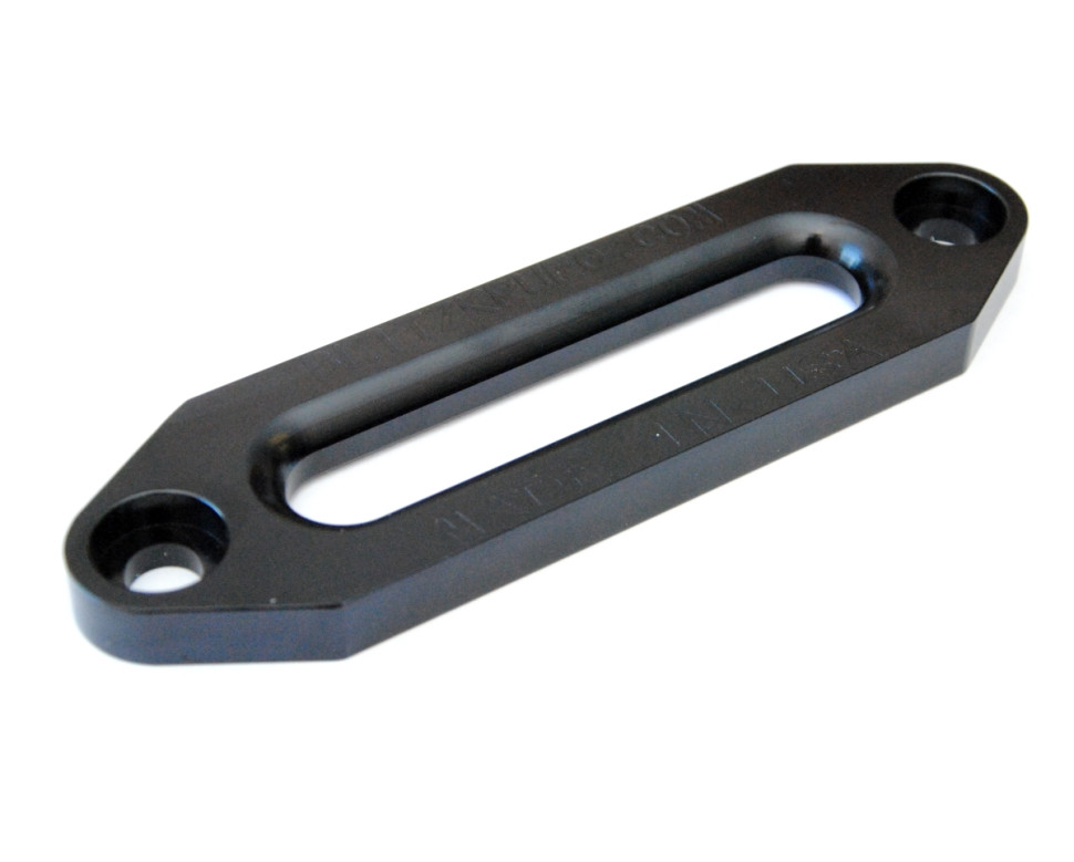 Клюз алюминиевый для лебедок с синтетическим тросом 152мм RiderLab RL145R RL145B  Красный