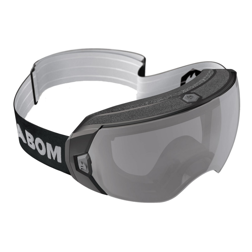 Очки Abom HEET с подогревом Clear - Grey Letters on Black  4270784034274