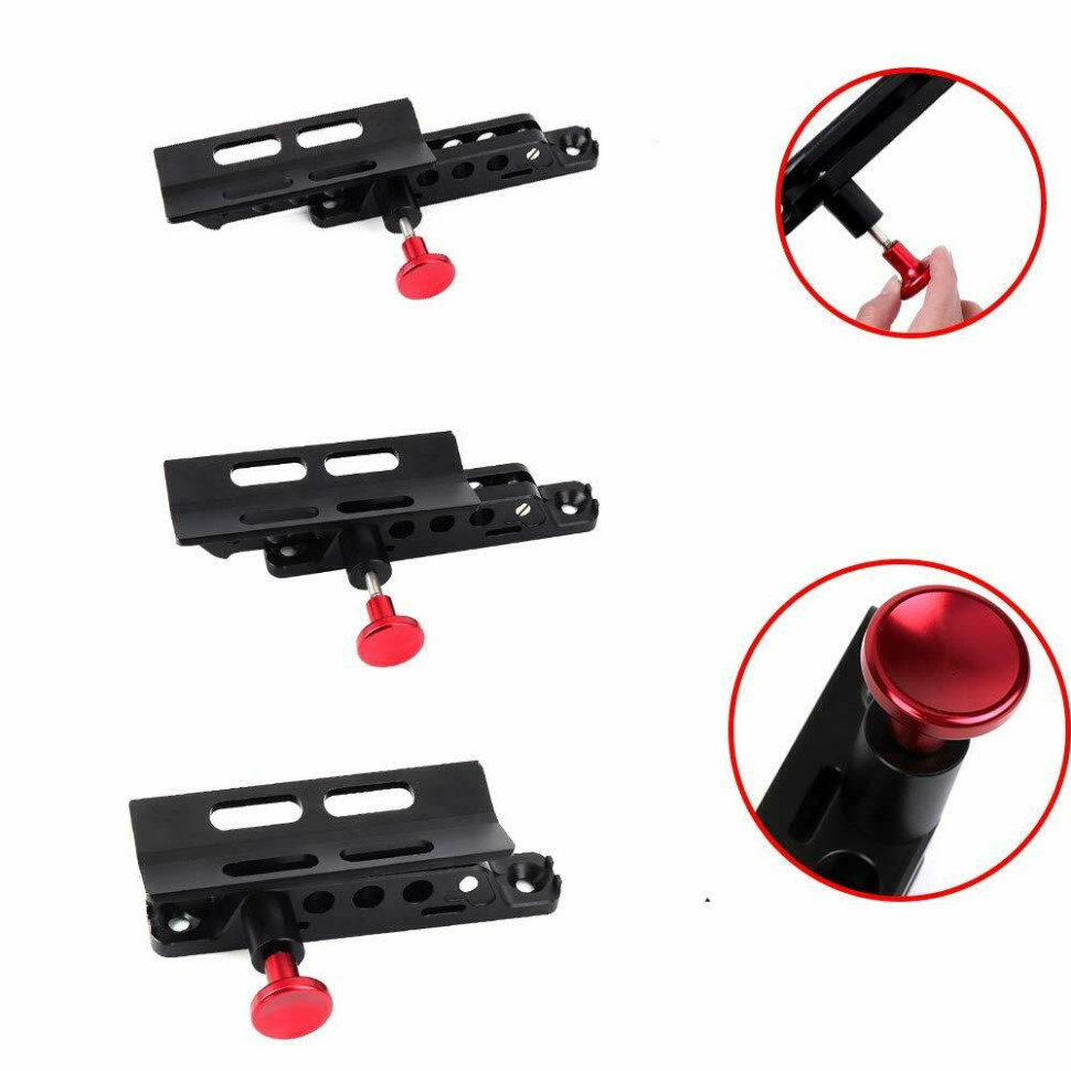 Крепление огнетушителя быстросьемное Kemimoto для Polaris RZR CanAm Commander Maverick FTVFE001BK