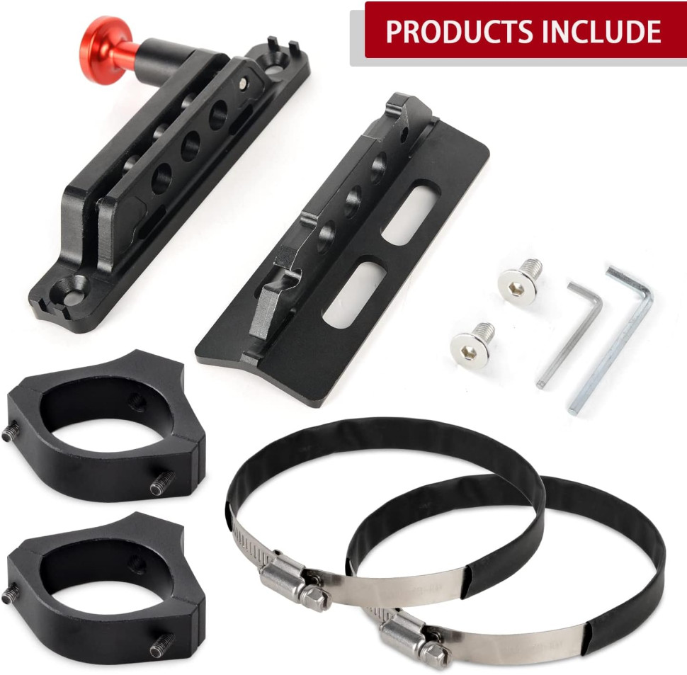 Крепление огнетушителя быстросьемное Kemimoto для Polaris RZR CanAm Commander Maverick FTVFE001BK