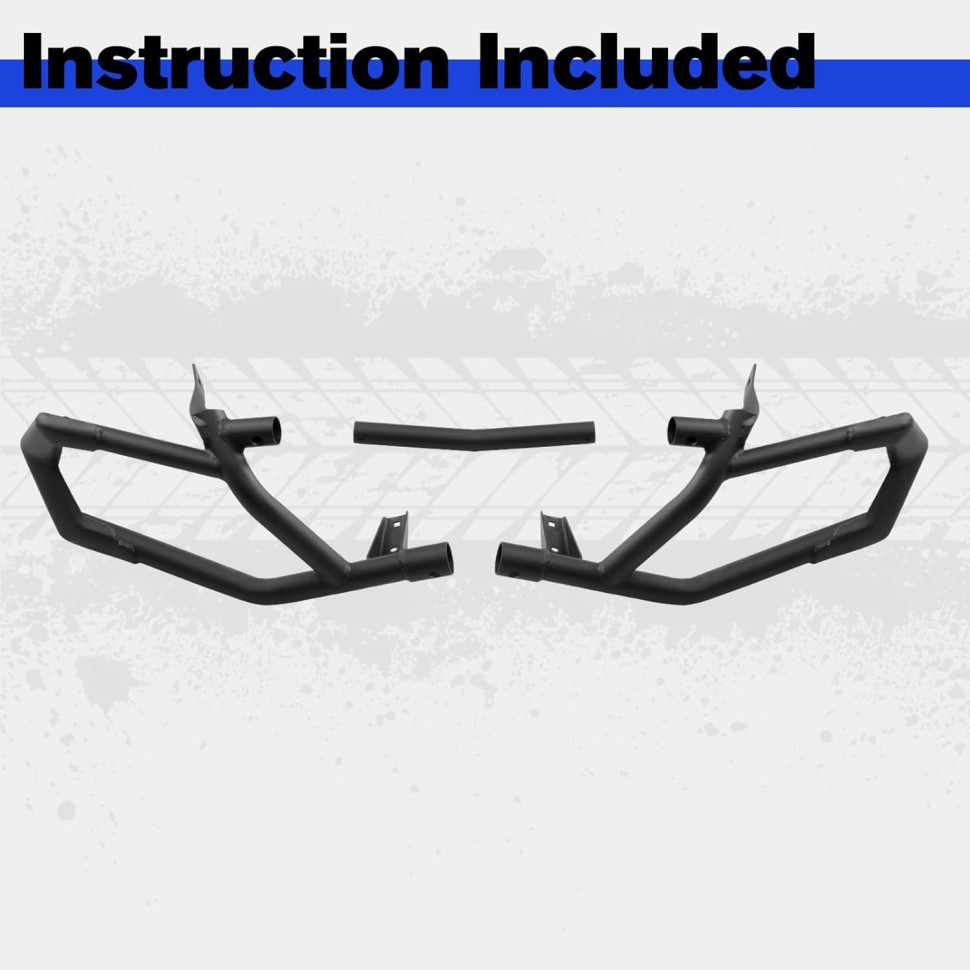 Бампер передний GorillaWorks для BRP Can Am Outlander G2 715004837 715000947 /705014128 FB837 с металлическими уголками