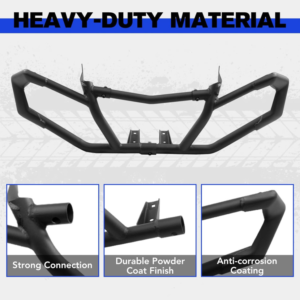 Бампер передний GorillaWorks для BRP Can Am Outlander G2 715004837 715000947 /705014128 FB837 с металлическими уголками