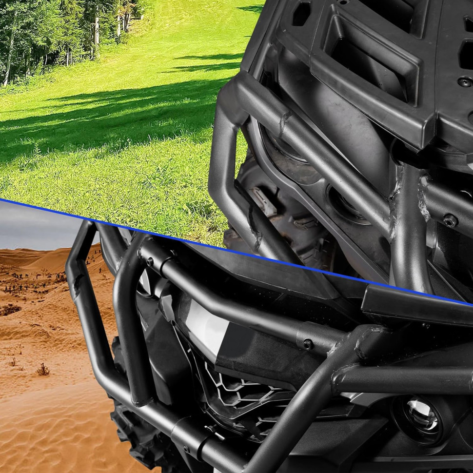 Бампер передний GorillaWorks для BRP Can Am Outlander G2 715004837 715000947 /705014128 FB837 с металлическими уголками