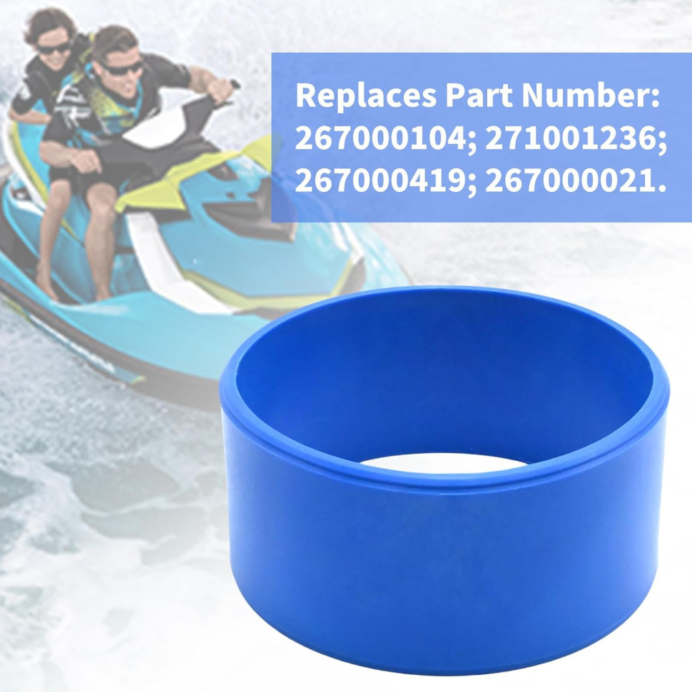 Кольцо импеллера Gorilla Works для гидроцикла BRP Seadoo 4-Tec GTX GTI GTS RXP Se SC Limited Wake 130 155 185 155,5мм  267000104 267000419 267000021 271001236 WR419