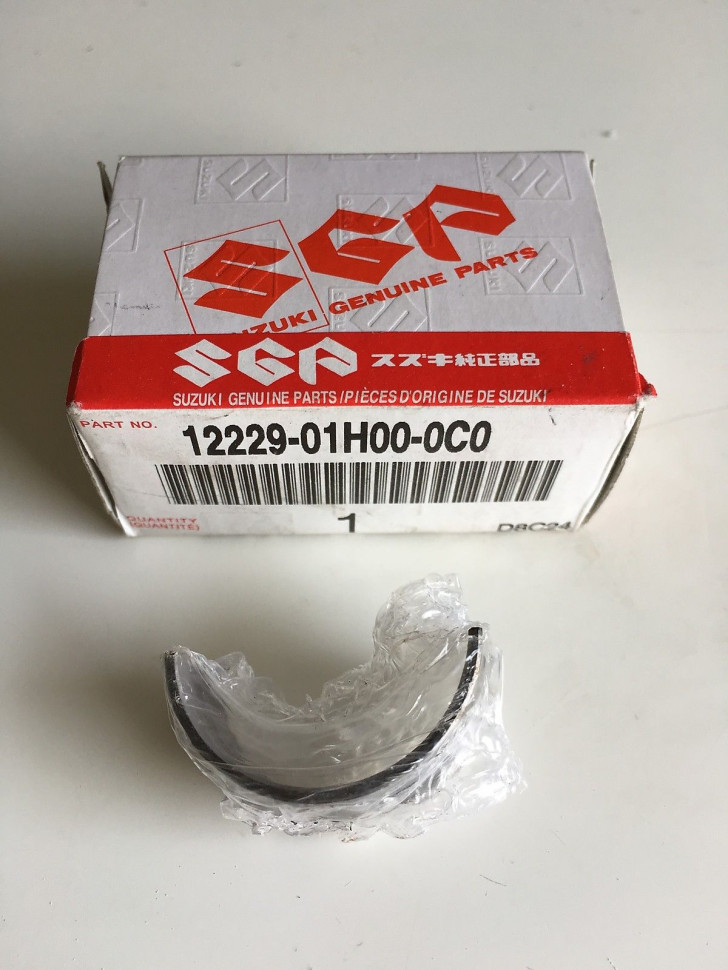 Комплект вкладышей коленвала 10 шт 12229-01H00-0C0