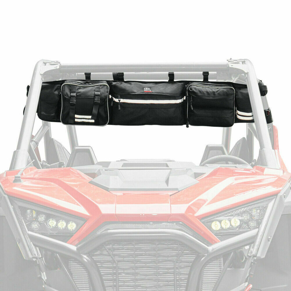 Сумка органайзер на балку Kemimoto для Polaris RZR / Yamaha Rhino / Polaris Ranger / CanAm Commander Maverick B0113-02301BK