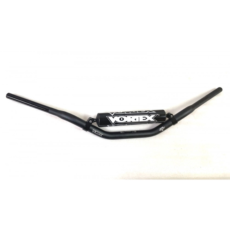 Руль для квадроцикла фэтбар 28мм с перекладиной Vortex 1-1/8 V3 J Murph Flat Track OS - Black HB921K HB921K