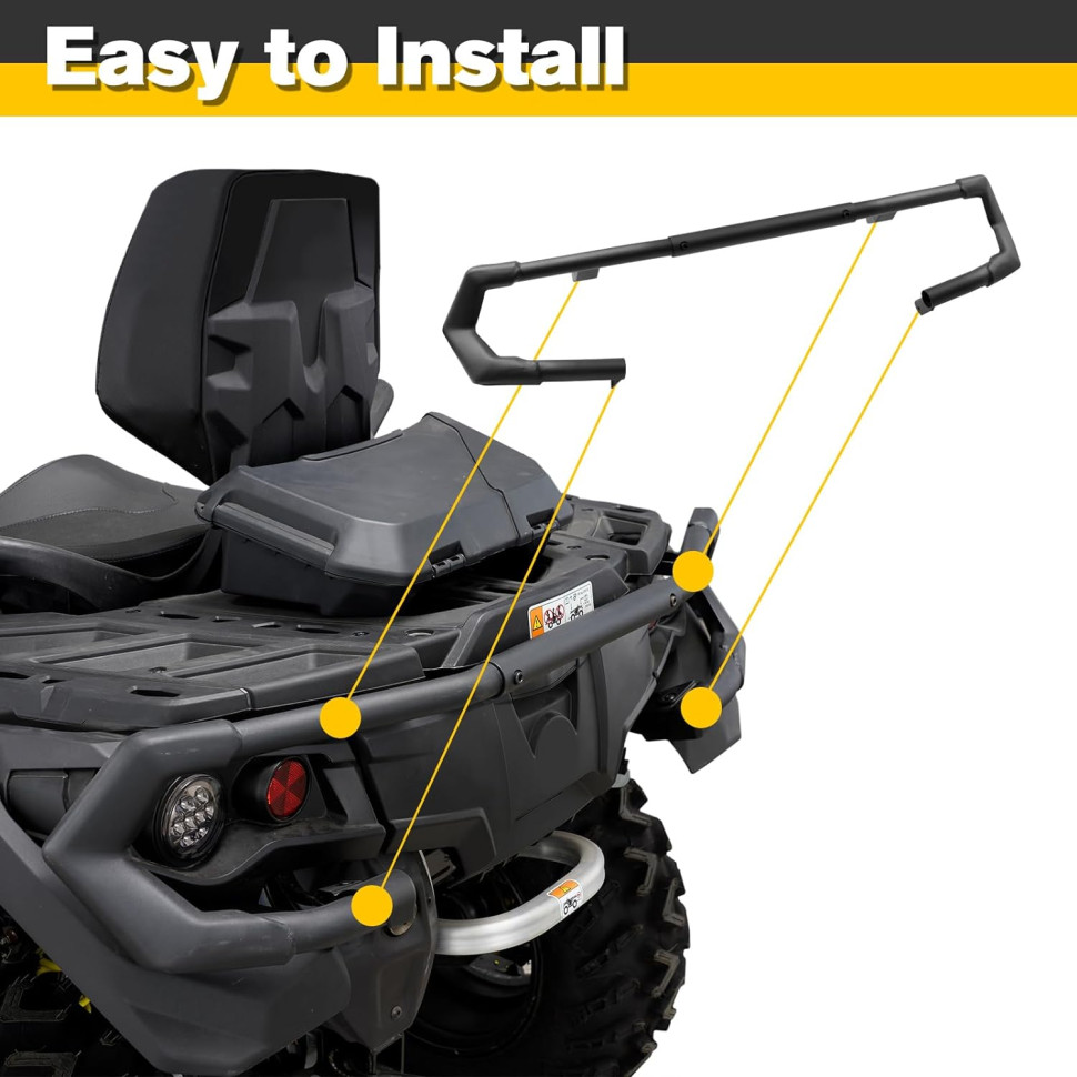 Бампер задний GorillaWorks для BRP Can Am Outlander G2 715004920 RB920