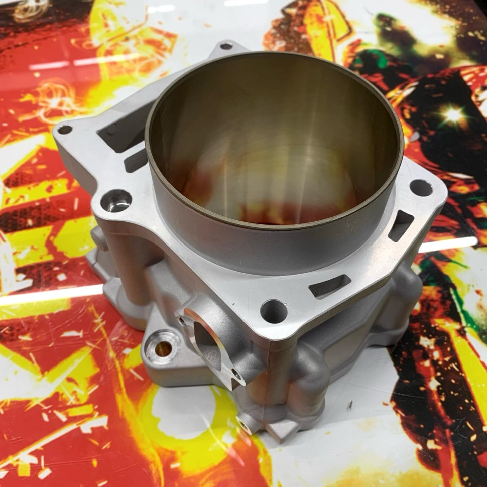 Биг бор кит Wiseco 105.5mm big bore cylinder. 105.5mm 11.5:1 734cc для Yamaha Viking Grizzly Raptor 700