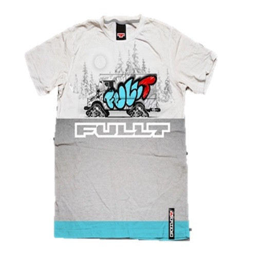 Футболка FullT Ice Cream Бело - Серая 1601-003-019 XS