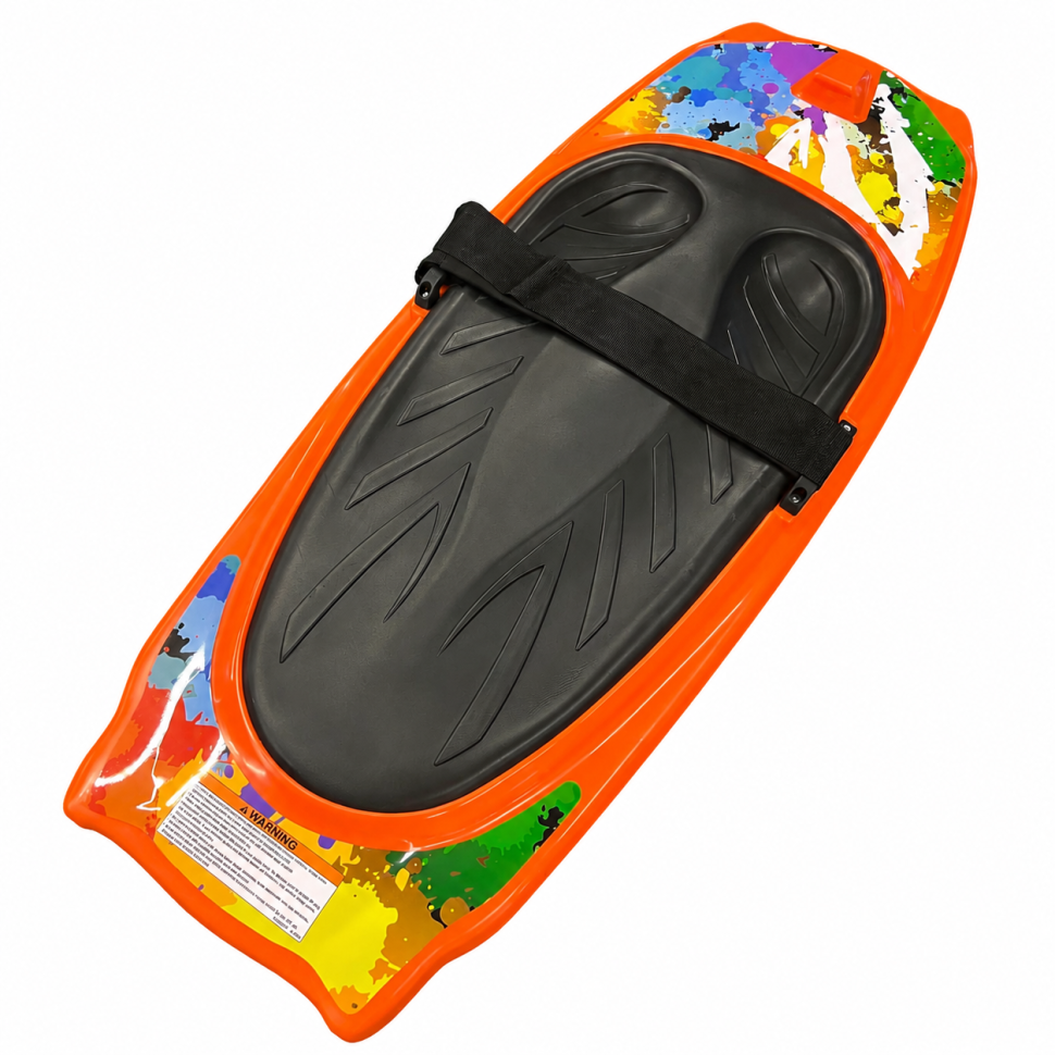 Ниборд (kneeboard) Iboard оранжевый с графикой SLKB10 128х53х11