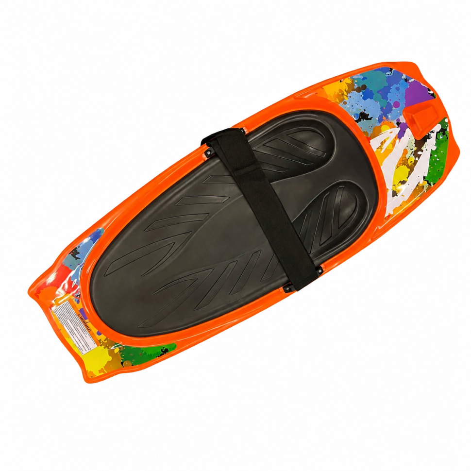Ниборд (kneeboard) Iboard оранжевый с графикой SLKB10 128х53х11