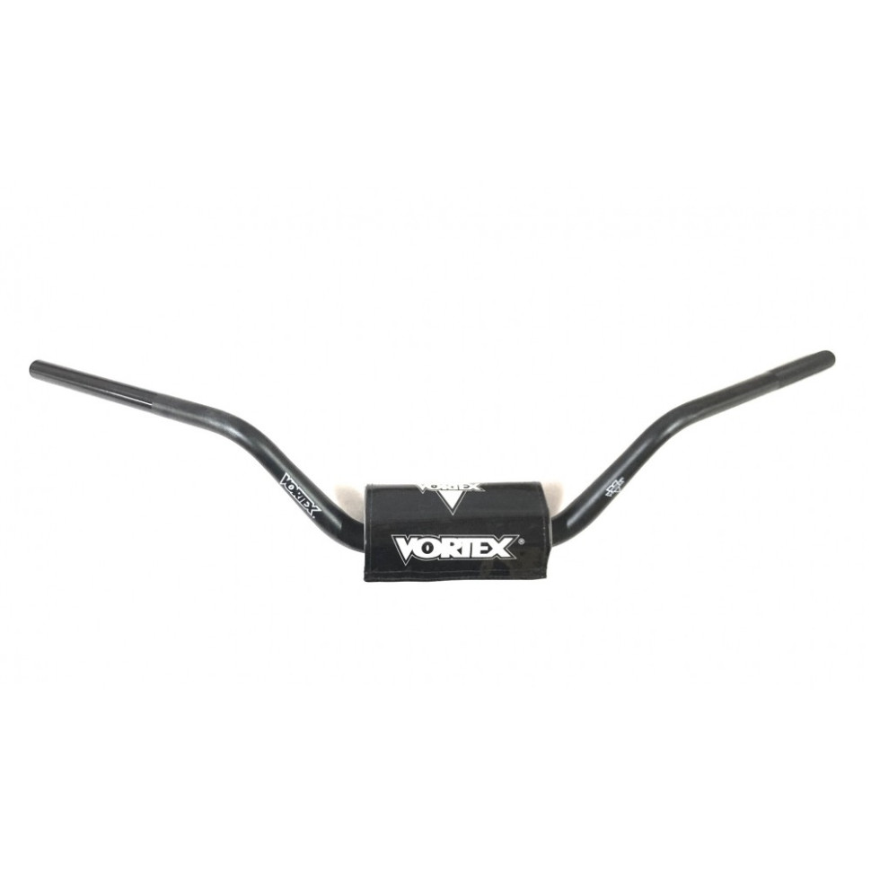 Руль для квадроцикла фэтбар 28мм Vortex 1-1/8 V3 Flat Track OS - Black HB929K HB929K