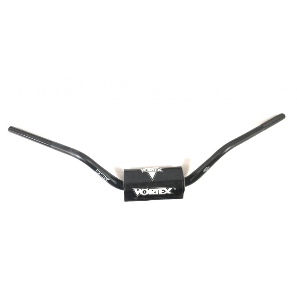 Руль для квадроцикла фэтбар 28мм Vortex 1-1/8 V3 Flat Track OS - Black HB929K HB929K