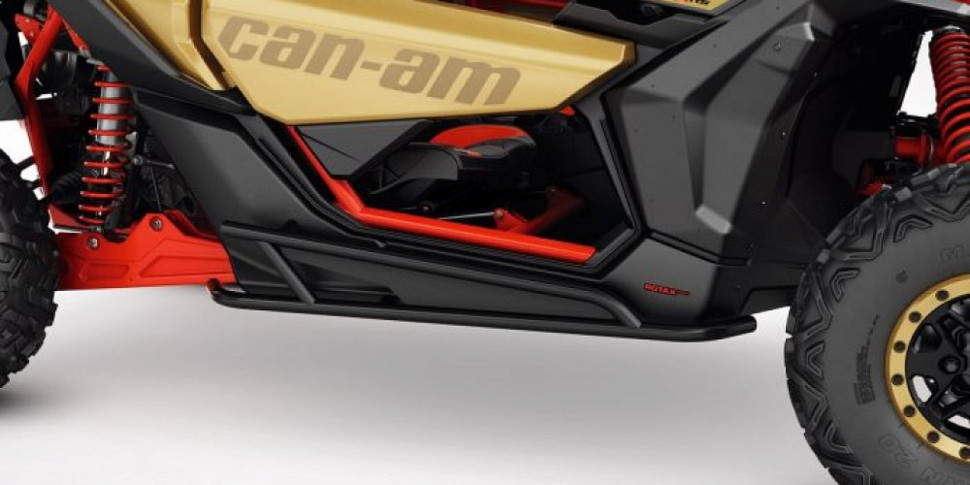 Защита порогов GorillaWorks черная Can-Am Maverick X3 715002963 /715003438 RSL98