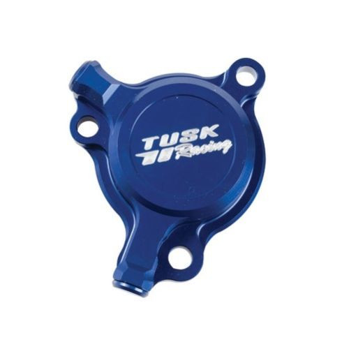 Крышка масляного фильтра Yamaha YFZ 450 04+ Tusk Aluminum Oil Filter Cover Blue 1484210011 1484210011